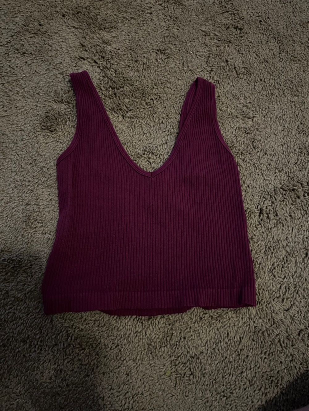 Intimately free people dainty casual coquette crop ribbed tank capsule layer